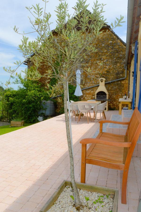 Aux Volets Bleus Chez Mark & Sylvie Rouffignac Saint-Cernin ภายนอก รูปภาพ